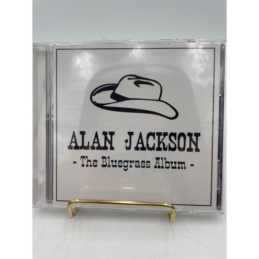 Alan Jackson "The Bluegrass Album" CD Case & Disc Country Music